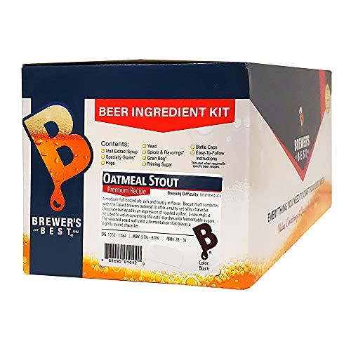 Stout Beer Brewing Kit with Oat Flour