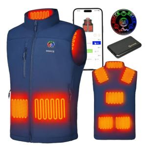 Bluetooth Heated Vest with APP for Men and Women