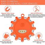 Tobfit Rechargeable LED Road Flares Car Kit