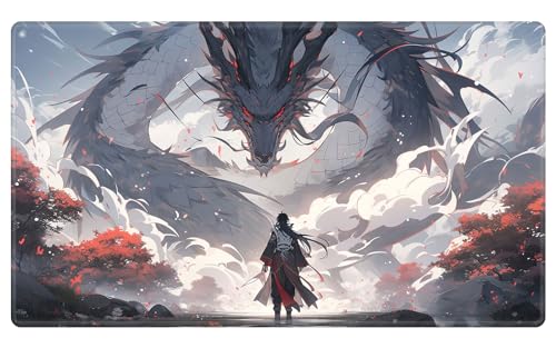 Mythical Dragon Card Playmat for Trading Games