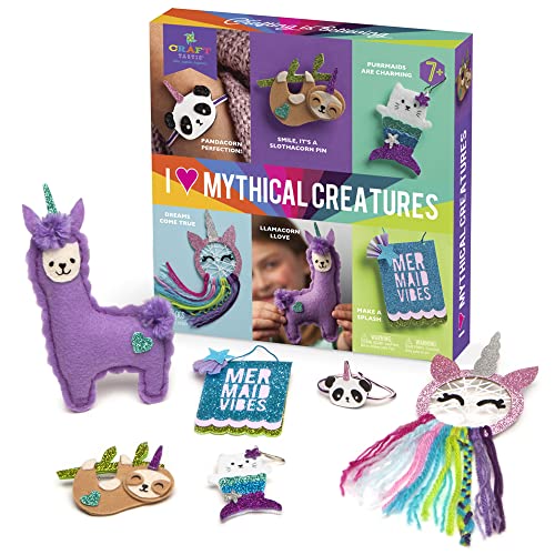 Mythical Creatures Craft Kit with 6 Fun Projects