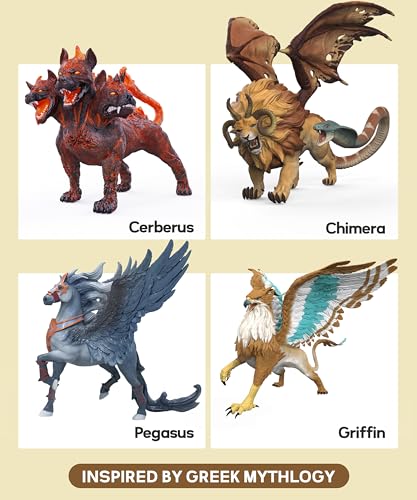 Chimera Greek Mythology Plastic Figurine for Display