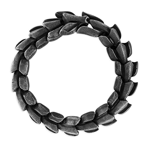 Viking Dragon Jormungandr Link Bracelet for Men