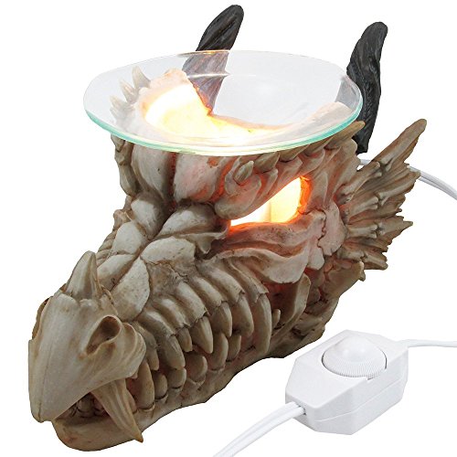 Magical Dragon Skull Oil Warmer for Aromatherapy