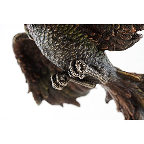 12 Inch Mythical Rising Fire Phoenix Statue