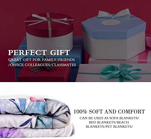 Dragon & Castle Print Super Soft Throw Blanket