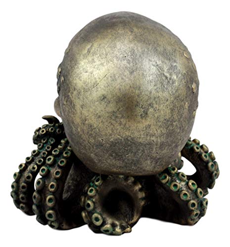 Kraken Skull Figurine with Tentacles - 6" Mythical Decor