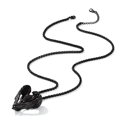 Phoenix Necklace Pendant Charm for Men and Women