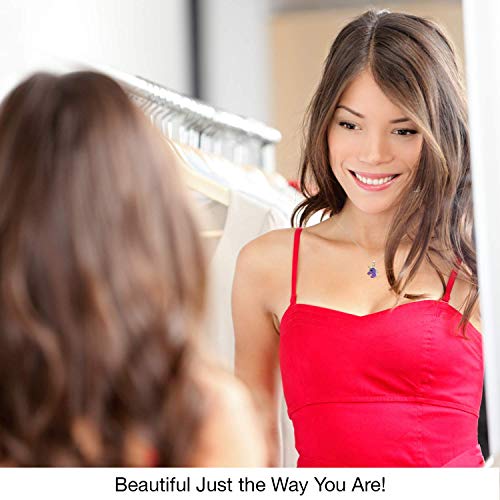 Purple Crystal Unicorn Pendant Necklace in Silver