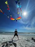HONBO Easy-Flying Large Delta Kite for Everyone