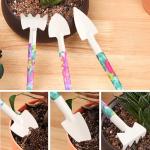 Eco-Friendly Gardening Kit with Floral Design - 10 Tools