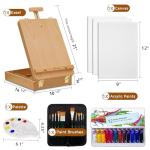 27-Piece Eco Art Set with Easel and Colors