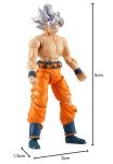 Goku Ultra Instinct Silver Eco-Friendly Action Figure