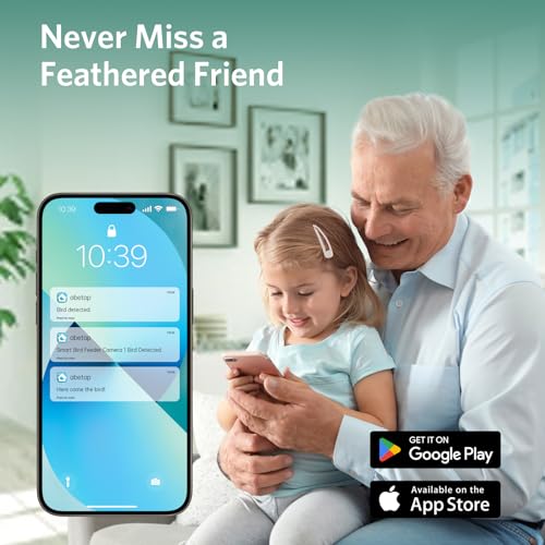 Smart Bird Feeder Camera with HD View