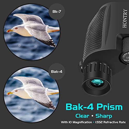 Compact 10x25 Binoculars for Birdwatching and Events