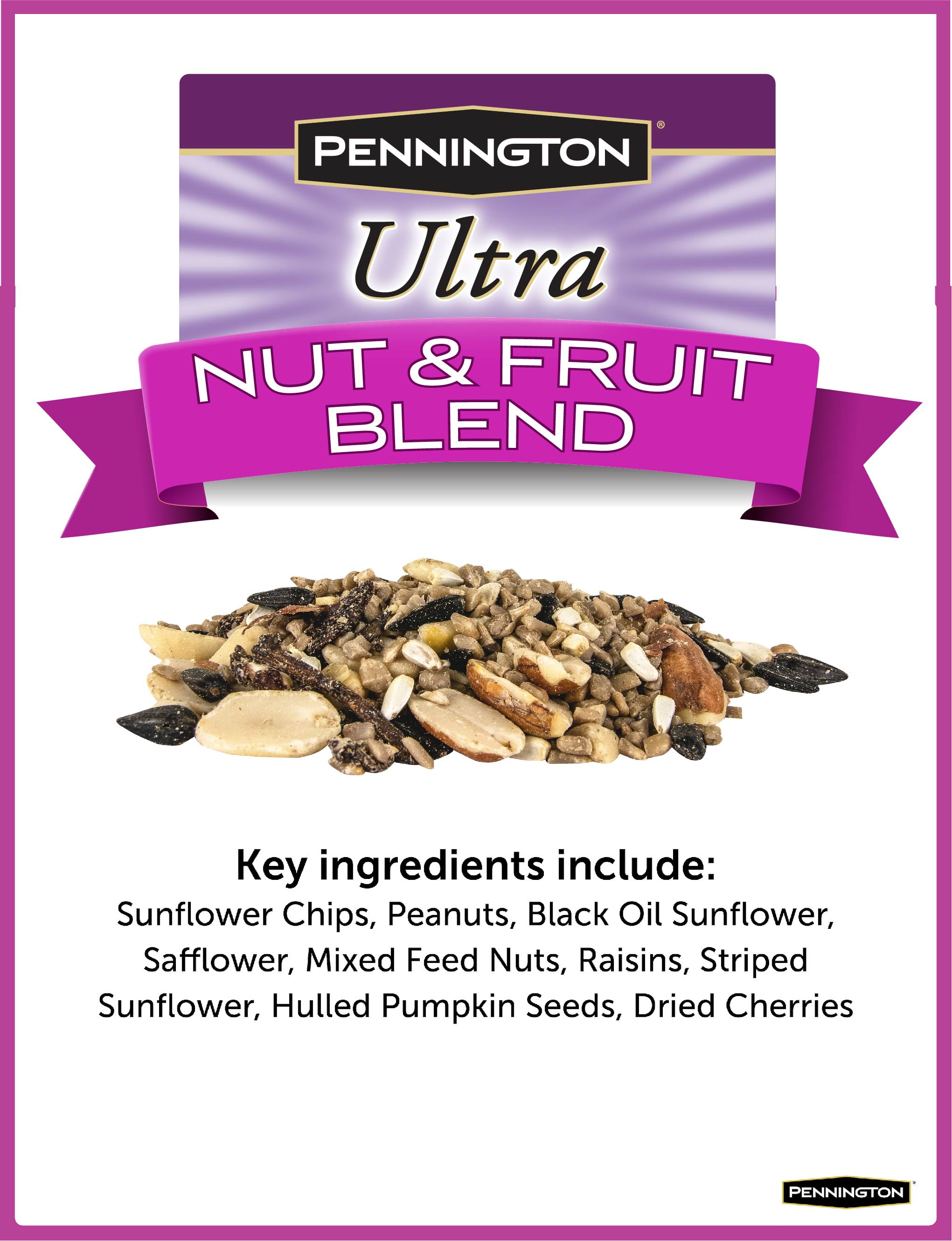 Pennington Ultra Fruit & Nut Wild Bird Seed 2.5 lb