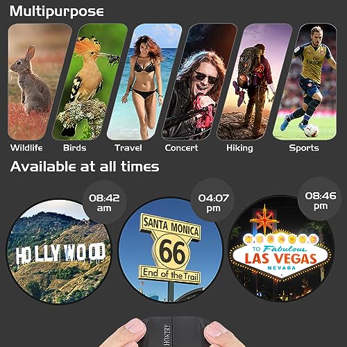 Compact 10x25 Binoculars for Birdwatching and Events