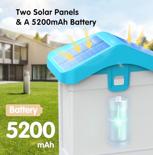 Wireless Bird Feeder Camera with Smart ID and Night Vision