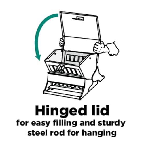 Squirrel Resistant Wooden Bird Feeder by Heritage Farms