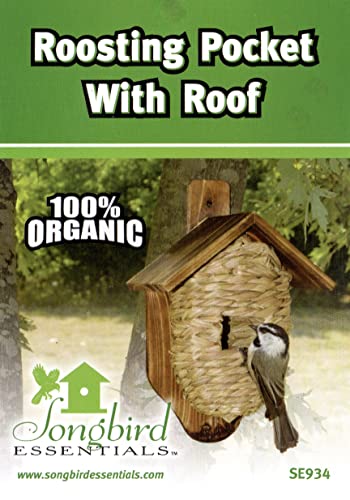 Songbird Essentials Hanging Grass Roosting Pocket House