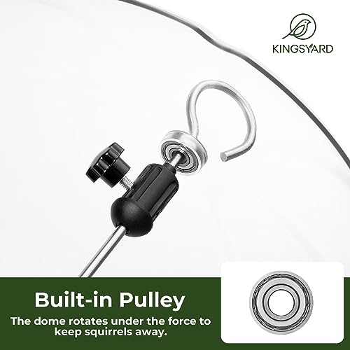 Kingsyard Adjustable Dome Bird Feeder in Blue