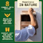 Cedar Owl House Nesting Box - Fully Assembled