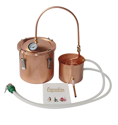 Kingsunshine 6L Copper Boiler Distiller for Spirits