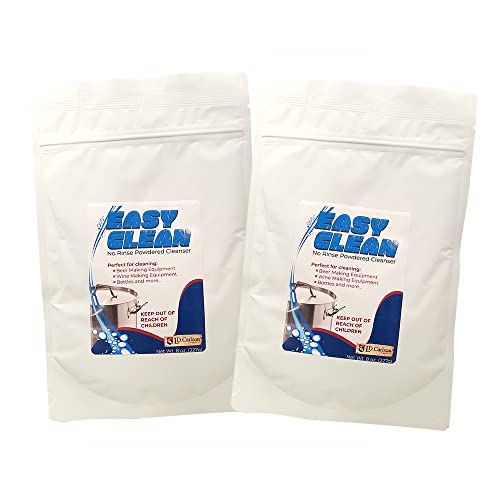 Set of 2 Easy Clean 8 oz. Jars