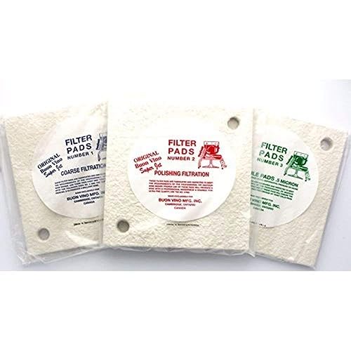 Buon Vino Super Jet Wine Filter Pads - 3 Pack