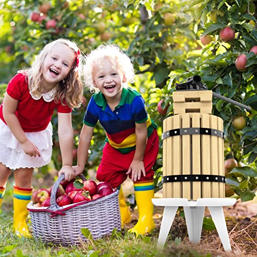 Wooden 1.6 Gallon Apple Cider Press