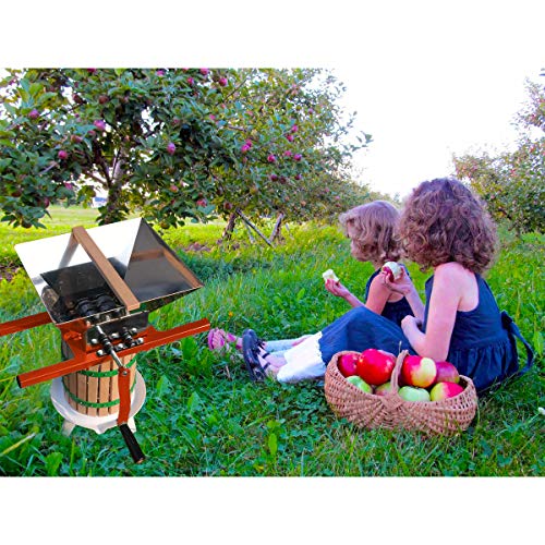 Manual Fruit and Wine Grinder - 7 Liters