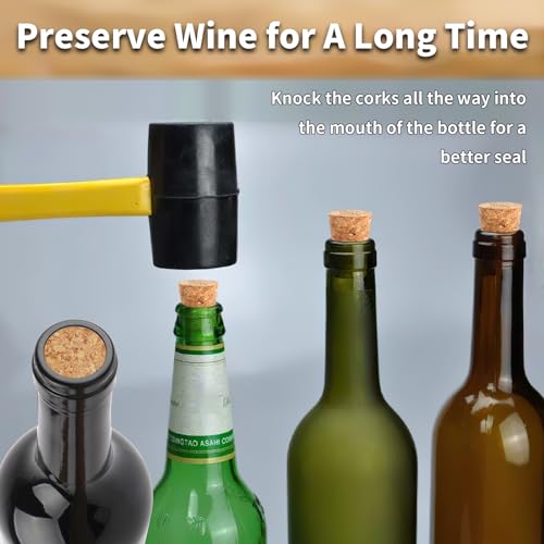 20 Soft Wood Corks for Wine and Crafts