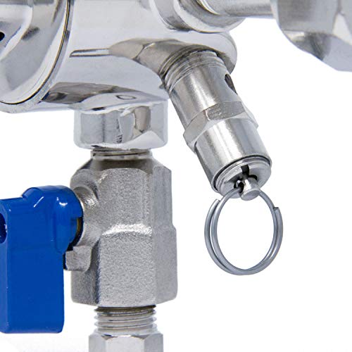 Kegco Chrome Draft Beer Regulator KC LH-542