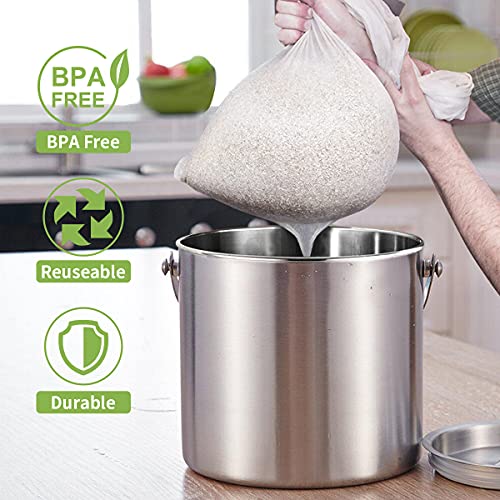 Reusable Brew Bags for Homebrewing - 2 Pack