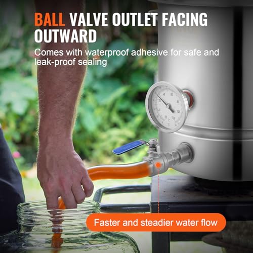 5-Gallon Stainless Steel Beer Brew Kettle