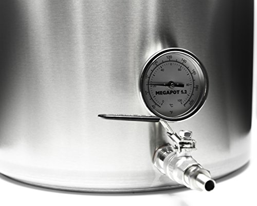 MegaPot 8 Gallon Stainless Steel Brew Kettle