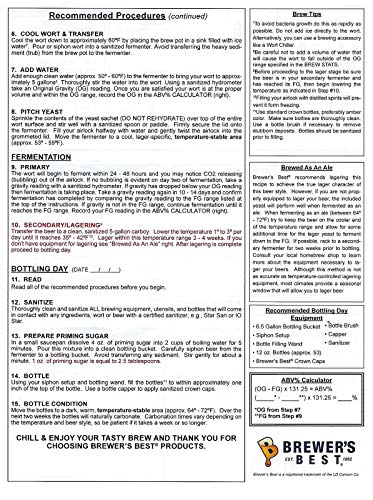 German Oktoberfest Home Brewing Ingredient Kit