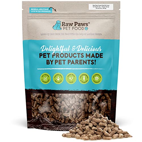 Raw Paws Chicken Freeze-Dried Pet Food for Dogs