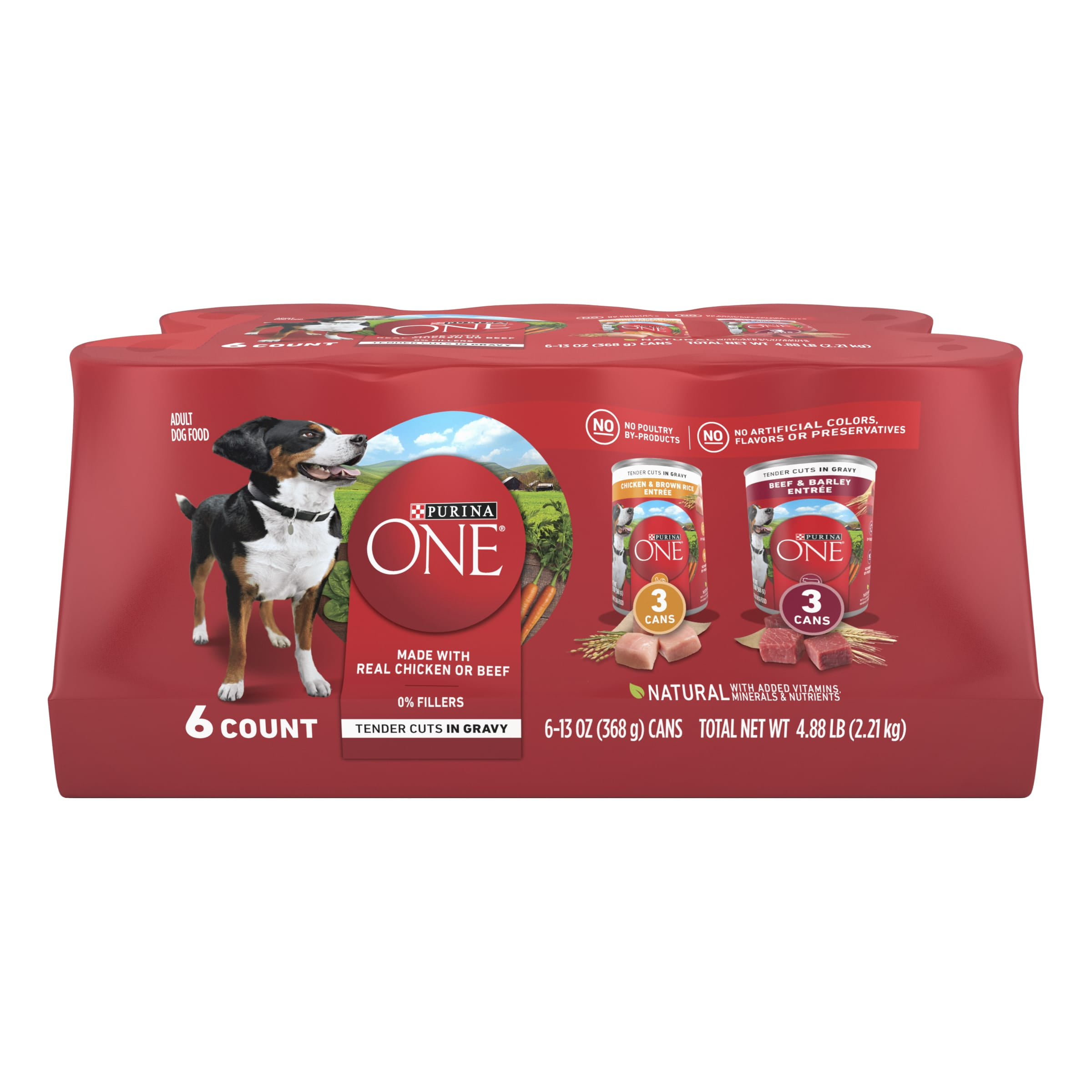 Purina ONE Tender Cuts Wet Dog Food Variety Pack