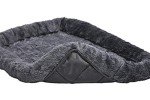 Midwest Bolster Pet Bed for Small Dogs & Cats