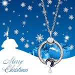 Merry Christmas Snowman Charm for Pandora Bracelet