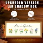 Personalized Mother’s Day Photo Frame with Flowers