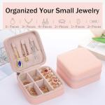 Personalized Travel Jewelry Box with Name & Heart