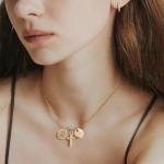 Personalized Cross Necklace for Granddaughter Athlete