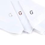 Personalized Monogrammed Handkerchiefs for Men