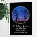 Custom Star Map for Special Dates and Occasions