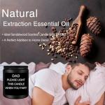 Sandalwood Scented Candle for Dad's Special Days