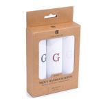 Personalized Monogrammed Handkerchiefs for Men