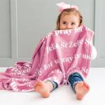 Personalized Soft Plush Throw Blanket for All Ages