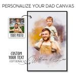 Custom Watercolor Portraits for Dad and Grandpa